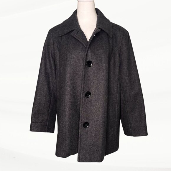 Nautica Jackets & Blazers - Nautica Women's Gray Wool Coat, Size XL